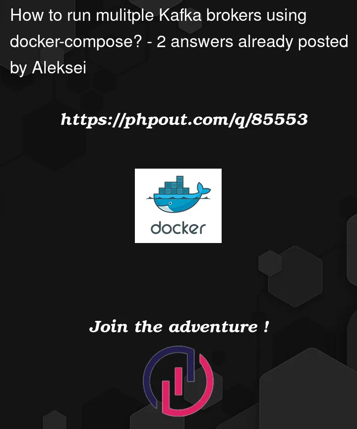 Question 85553 in Docker