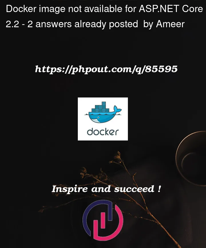 Question 85595 in Docker