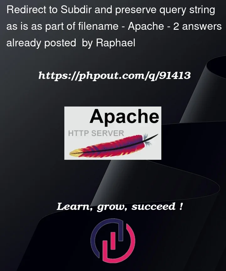 Question 91413 in Apache