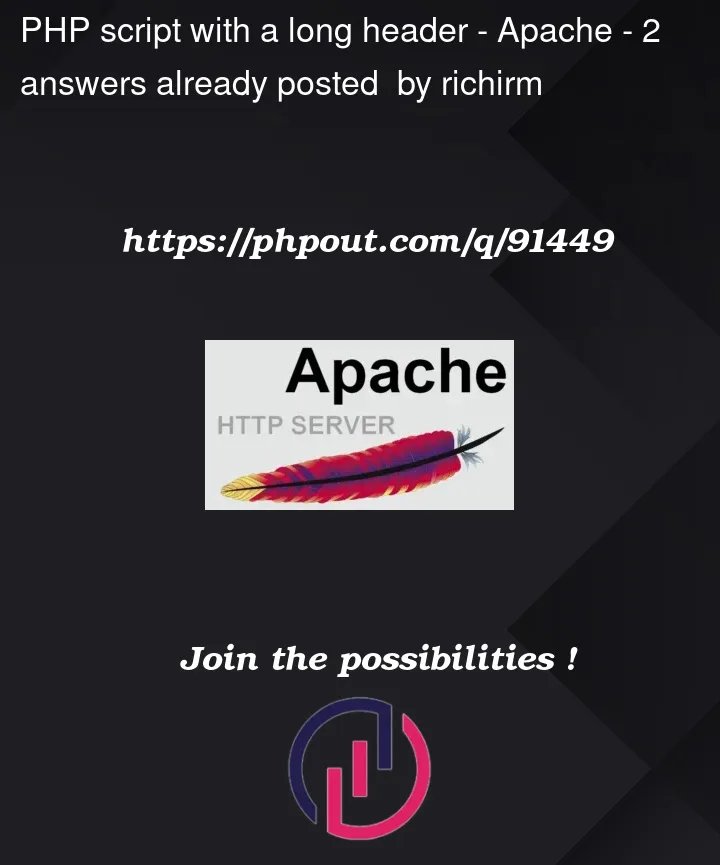 Question 91449 in Apache