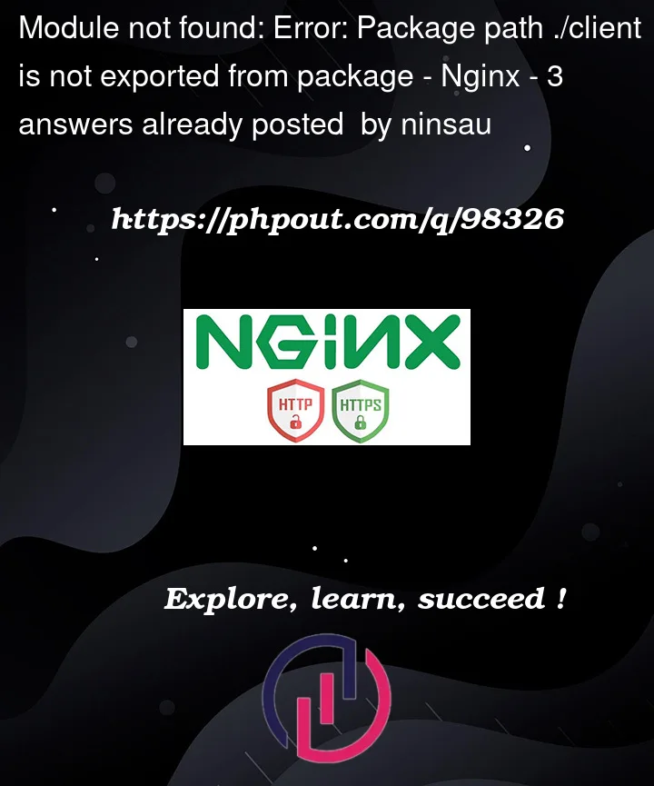 Question 98326 in Nginx