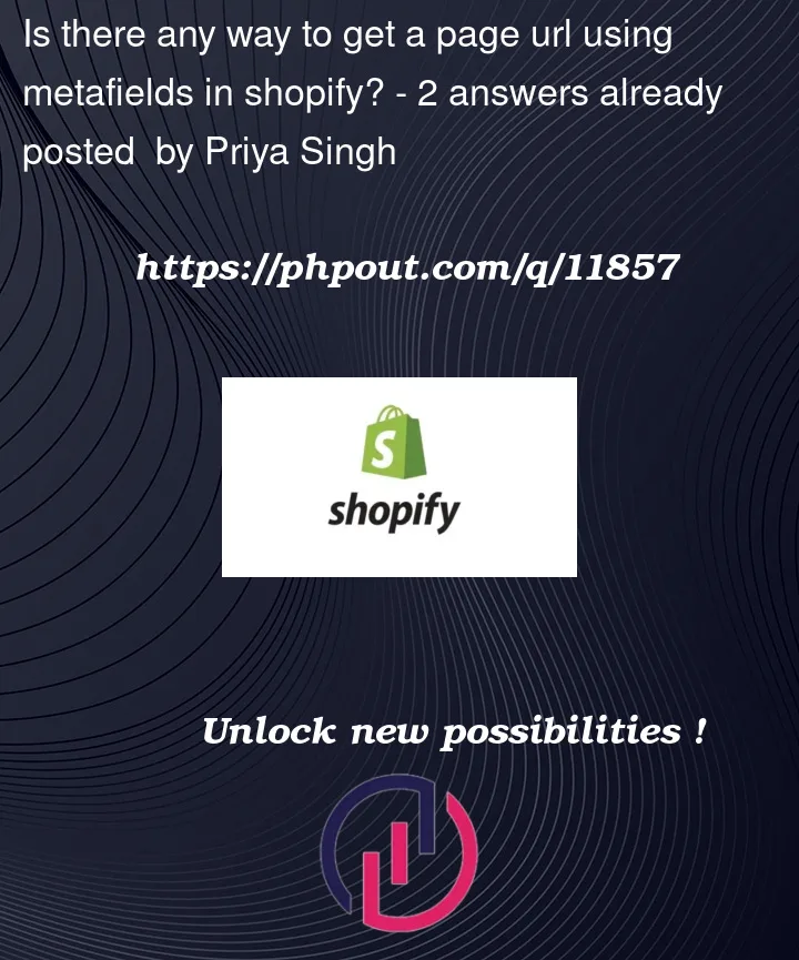 Question 11857 in Shopify