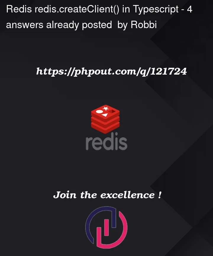 Question 121724 in Redis