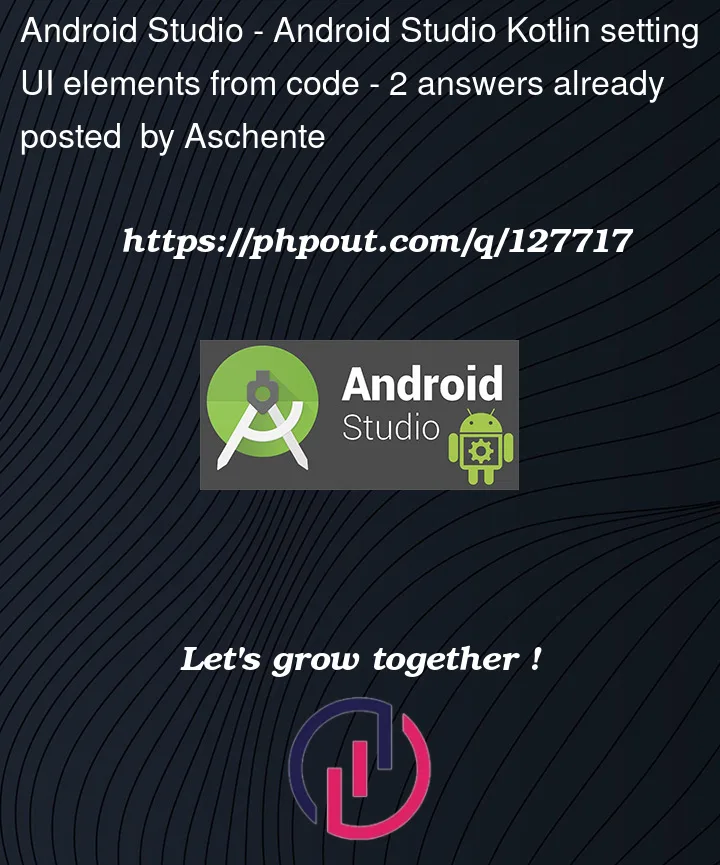 Question 127717 in Android Studio