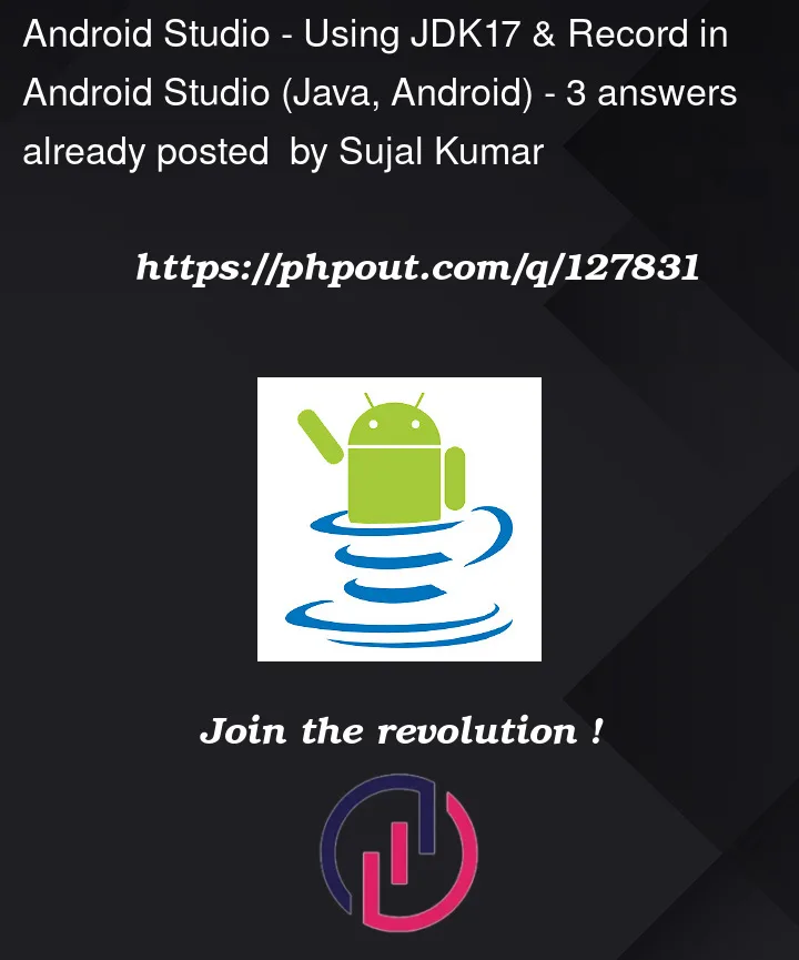 Question 127831 in Android Studio