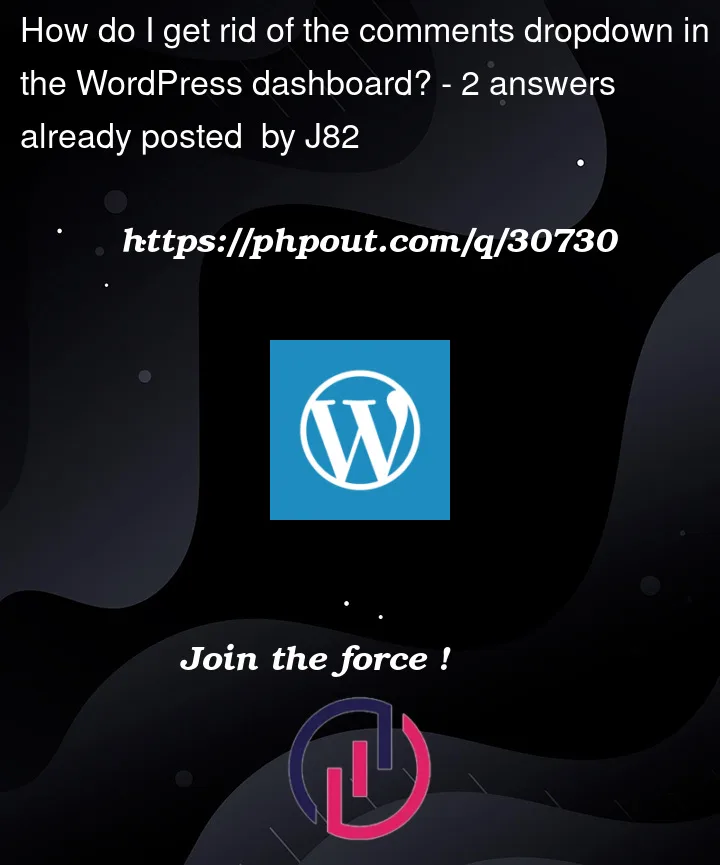 Question 30730 in Wordpress