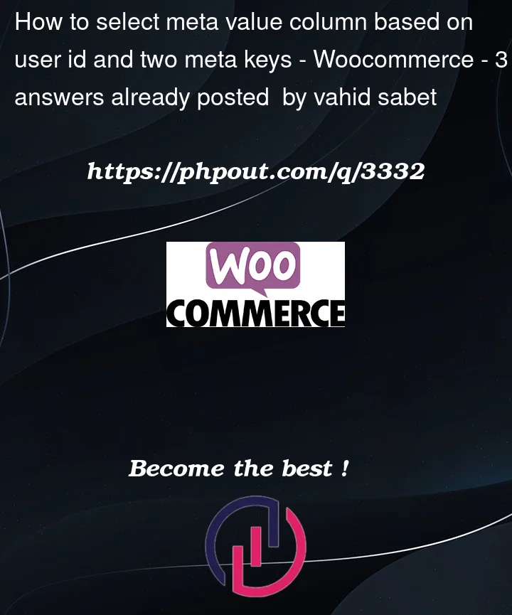 Question 3332 in Woocommerce