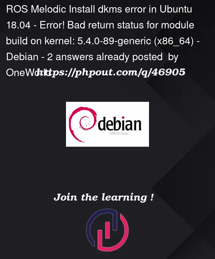 Question 46905 in Debian