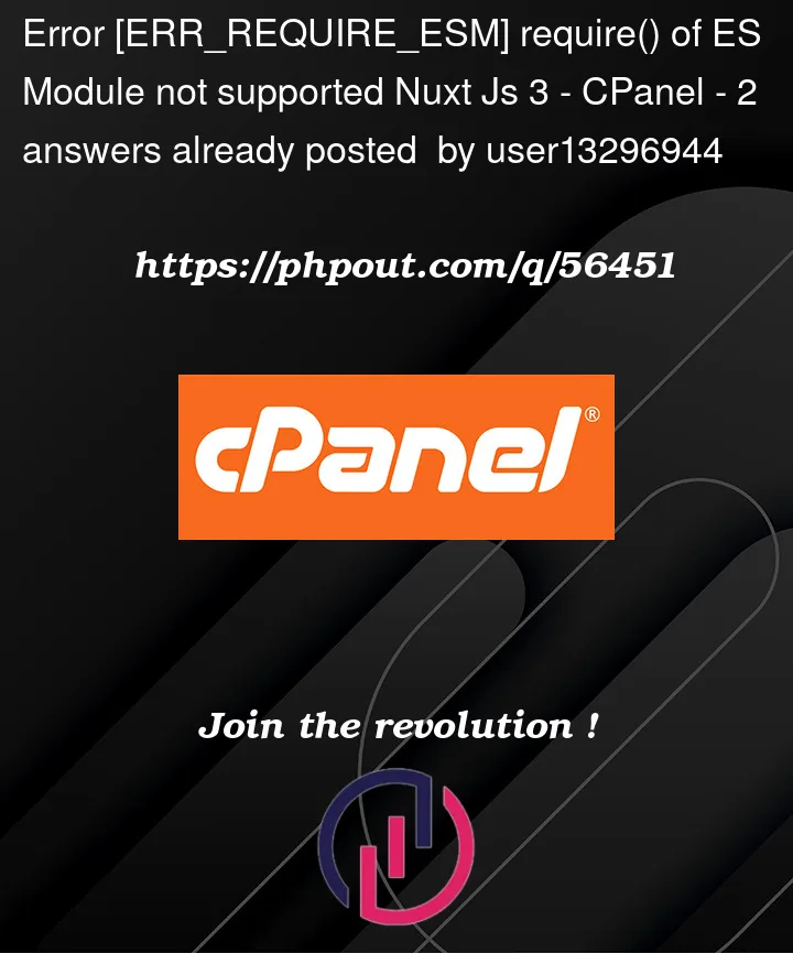 Question 56451 in cPanel