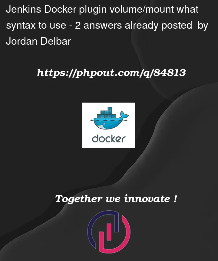 Question 84813 in Docker