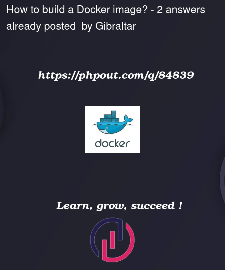 Question 84839 in Docker