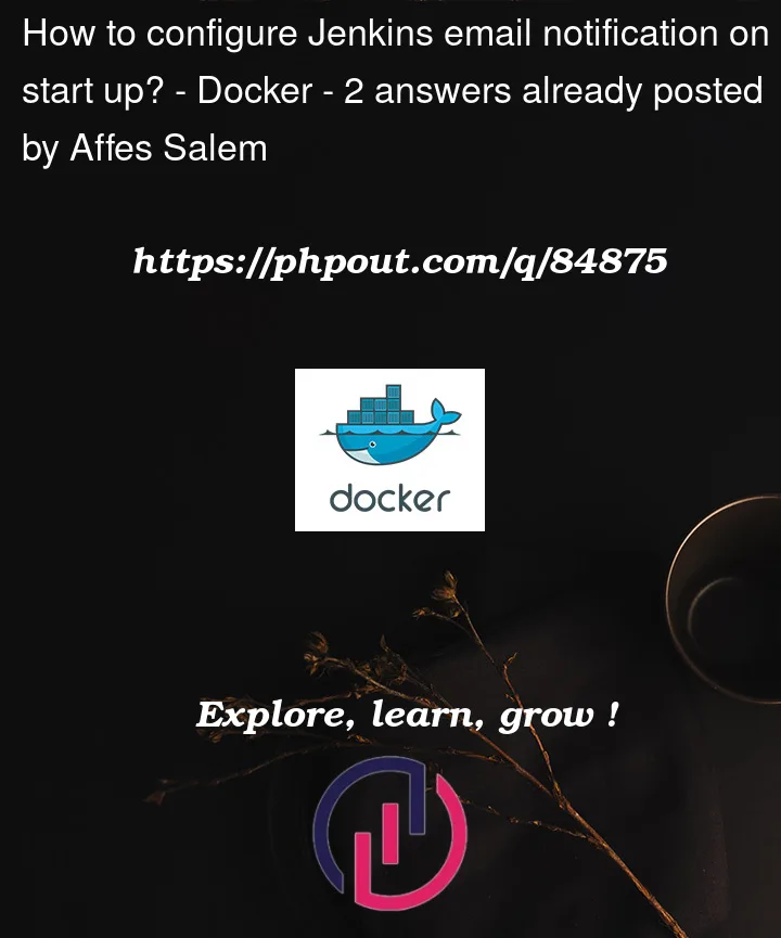 Question 84875 in Docker