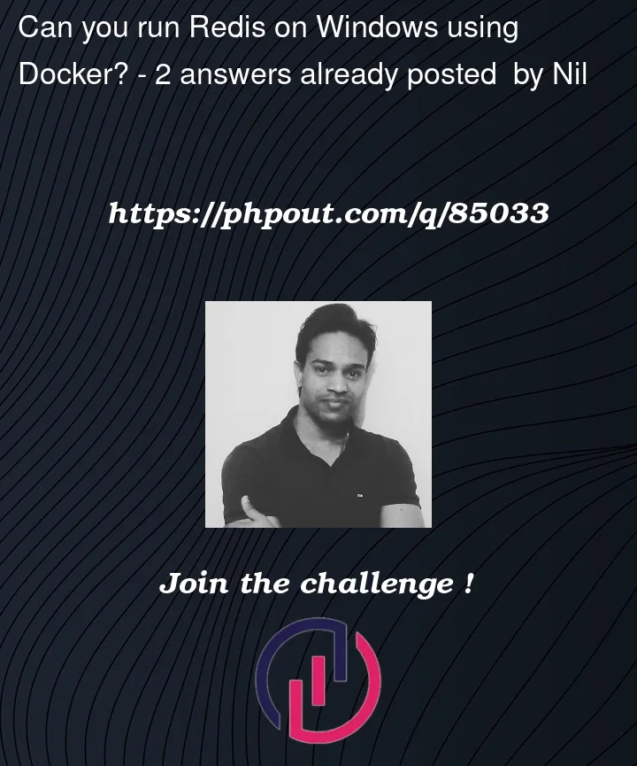 Question 85033 in Docker