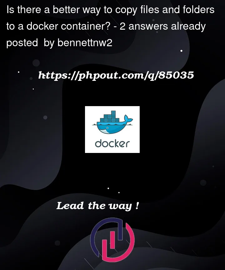 Question 85035 in Docker