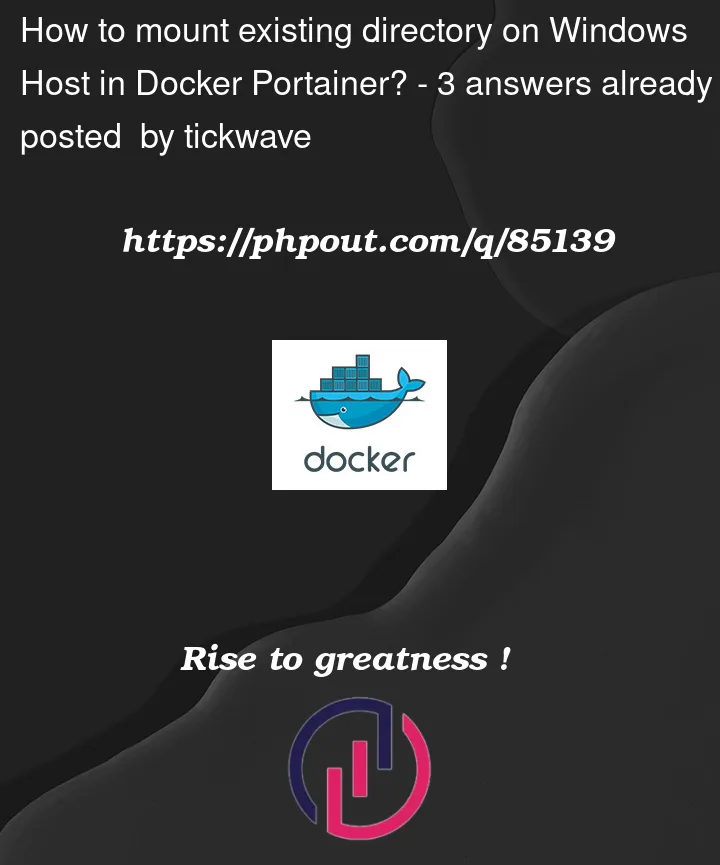 Question 85139 in Docker