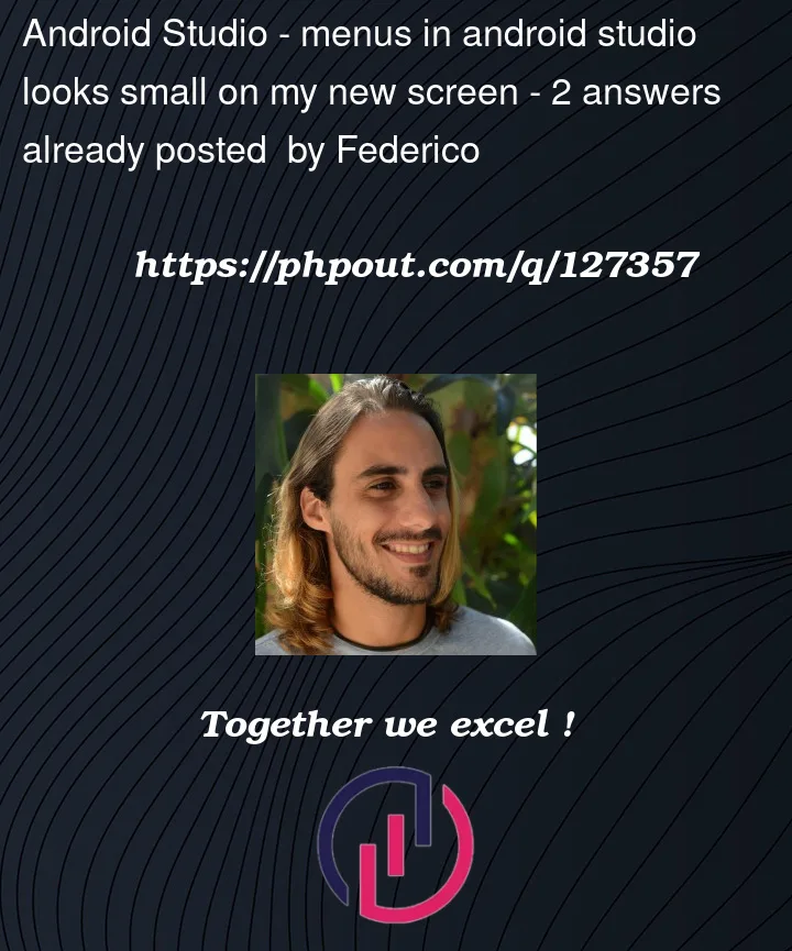 Question 127357 in Android Studio