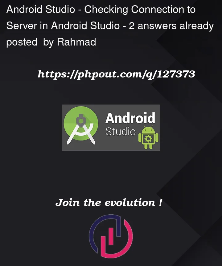 Question 127373 in Android Studio