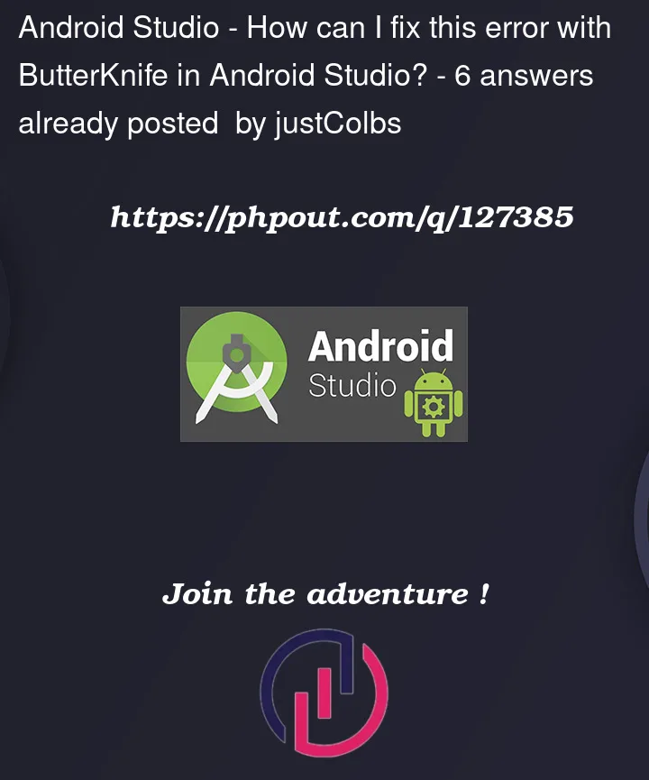 Question 127385 in Android Studio