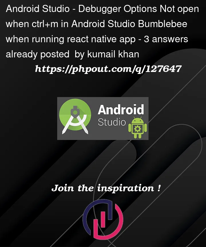 Question 127647 in Android Studio