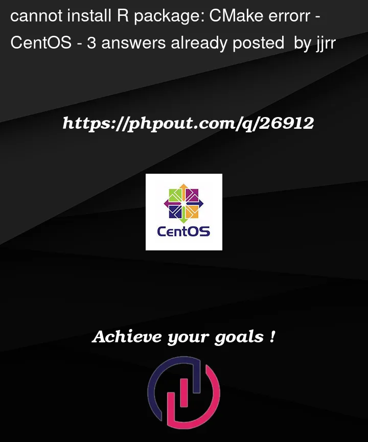 Question 26912 in CentOS