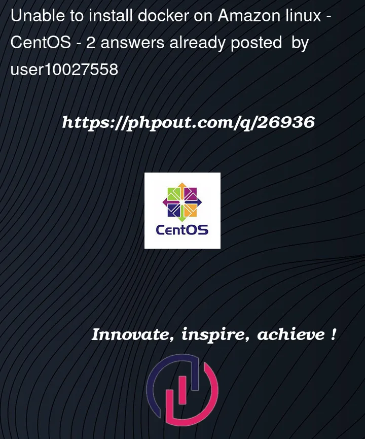 Question 26936 in CentOS