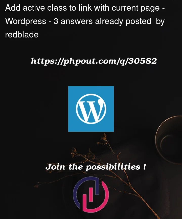 Question 30582 in Wordpress