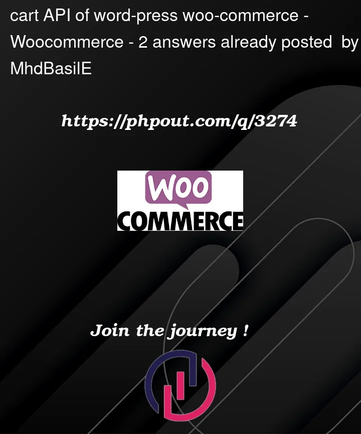 Question 3274 in Woocommerce