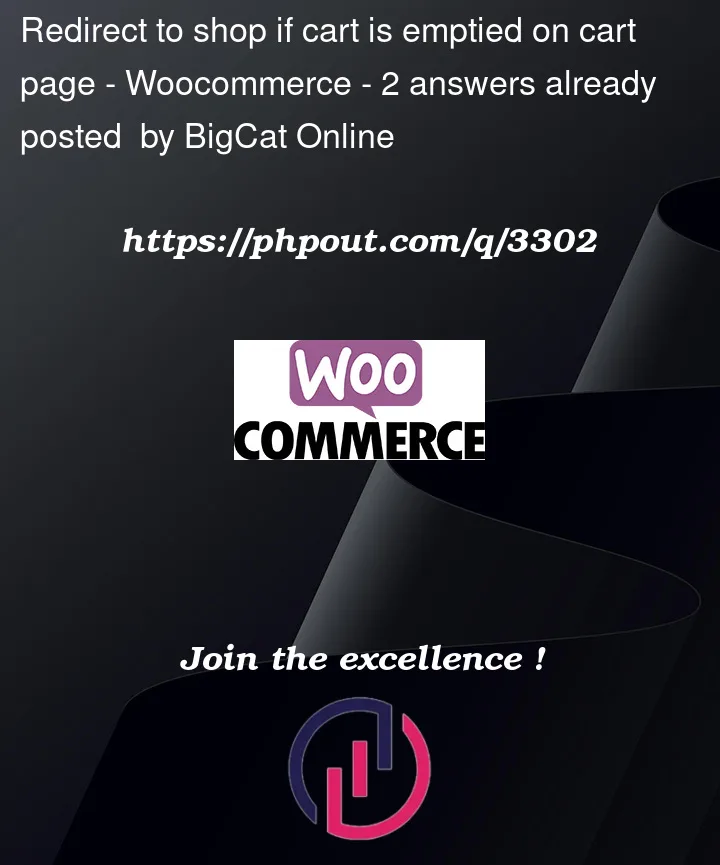 Question 3302 in Woocommerce