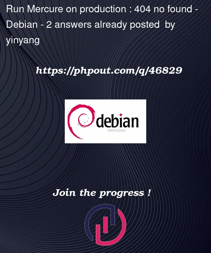 Question 46829 in Debian