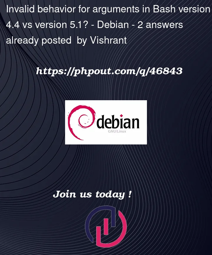 Question 46843 in Debian