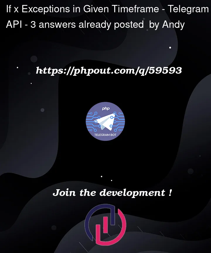 Question 59593 in Telegram API