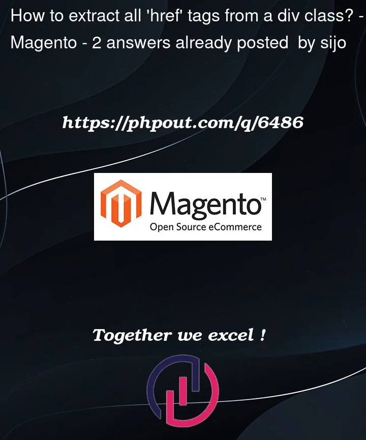 Question 6486 in Magento