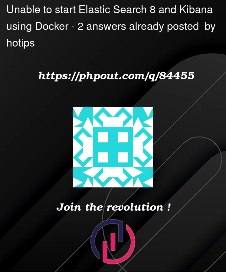 Question 84455 in Docker