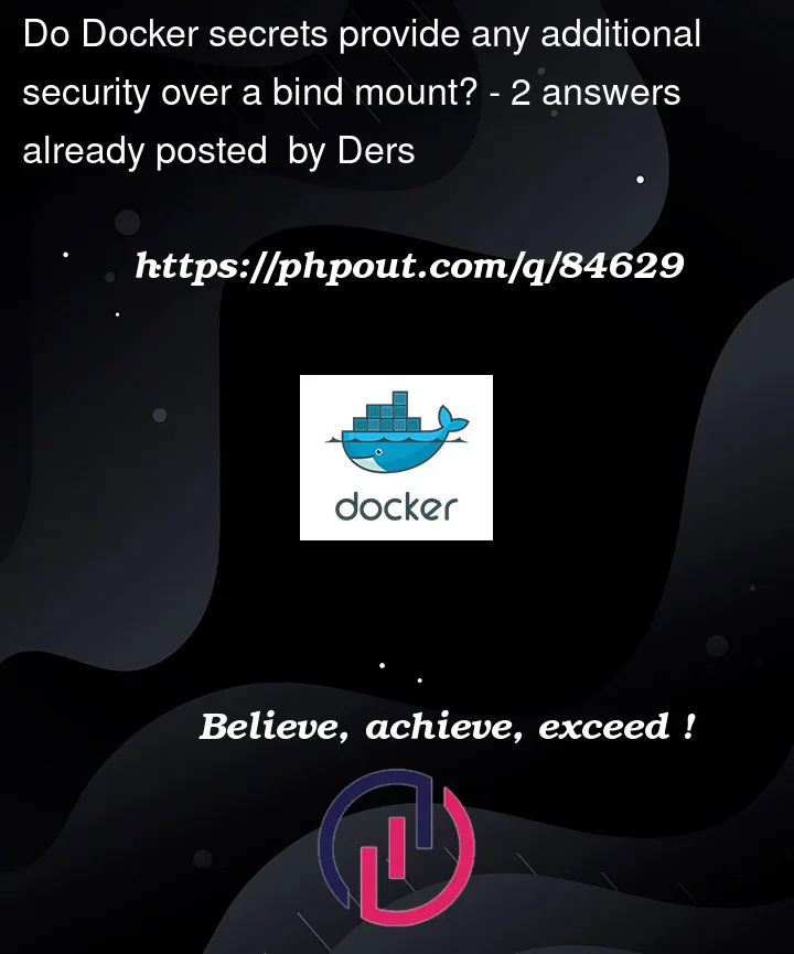 Question 84629 in Docker