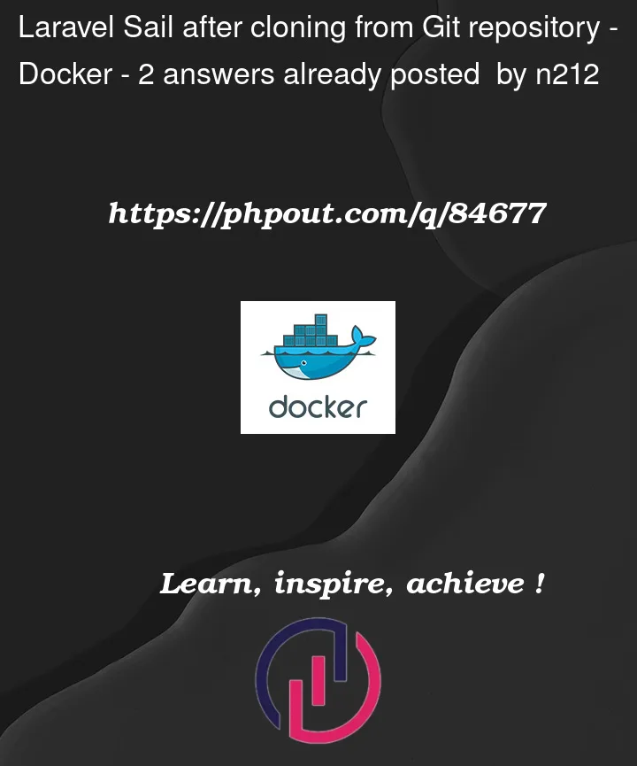 Question 84677 in Docker