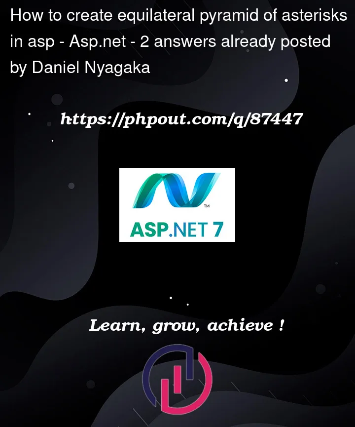 Question 87447 in ASP.NET