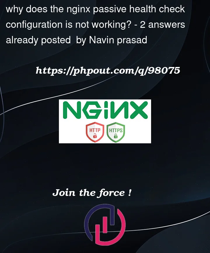 Question 98075 in Nginx