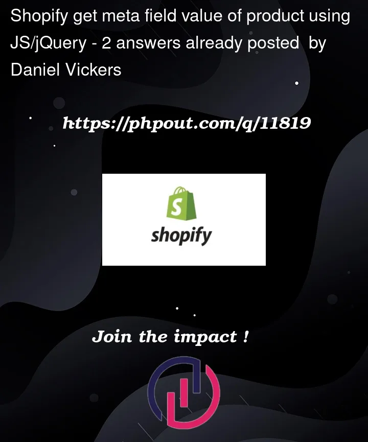 Question 11819 in Shopify