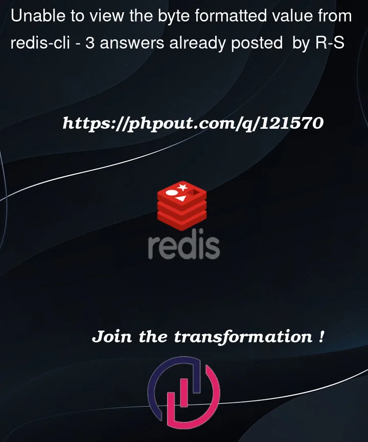 Question 121570 in Redis