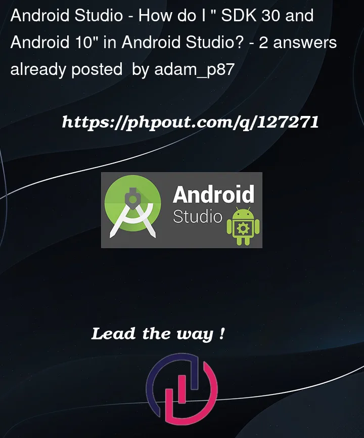 Question 127271 in Android Studio