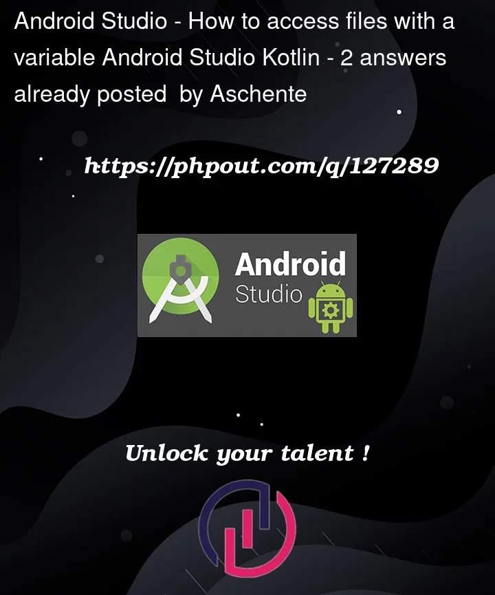 Question 127289 in Android Studio