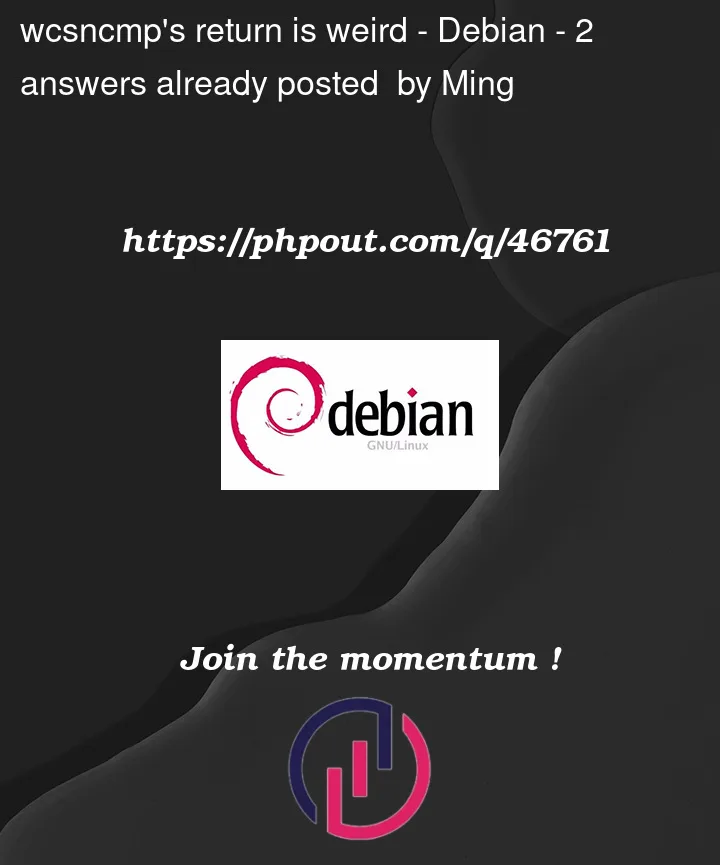 Question 46761 in Debian