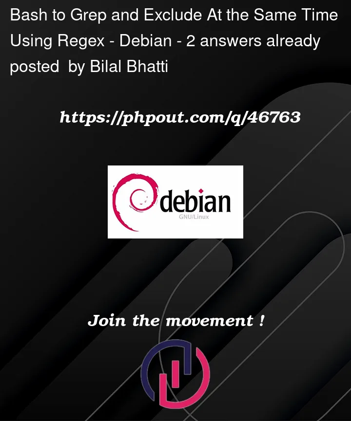 Question 46763 in Debian