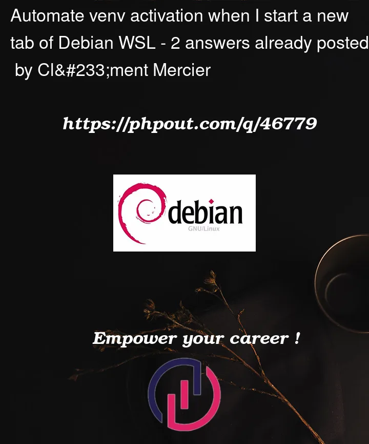 Question 46779 in Debian