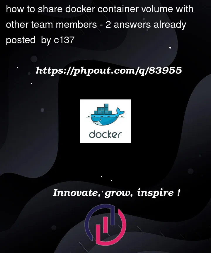 Question 83955 in Docker