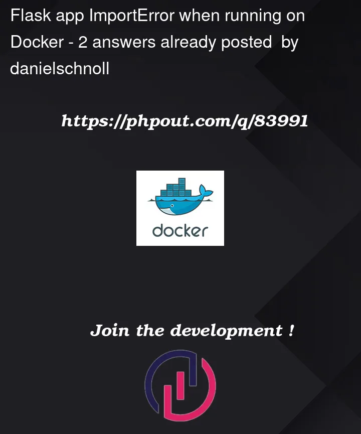 Question 83991 in Docker