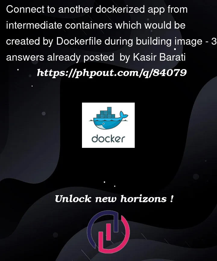 Question 84079 in Docker