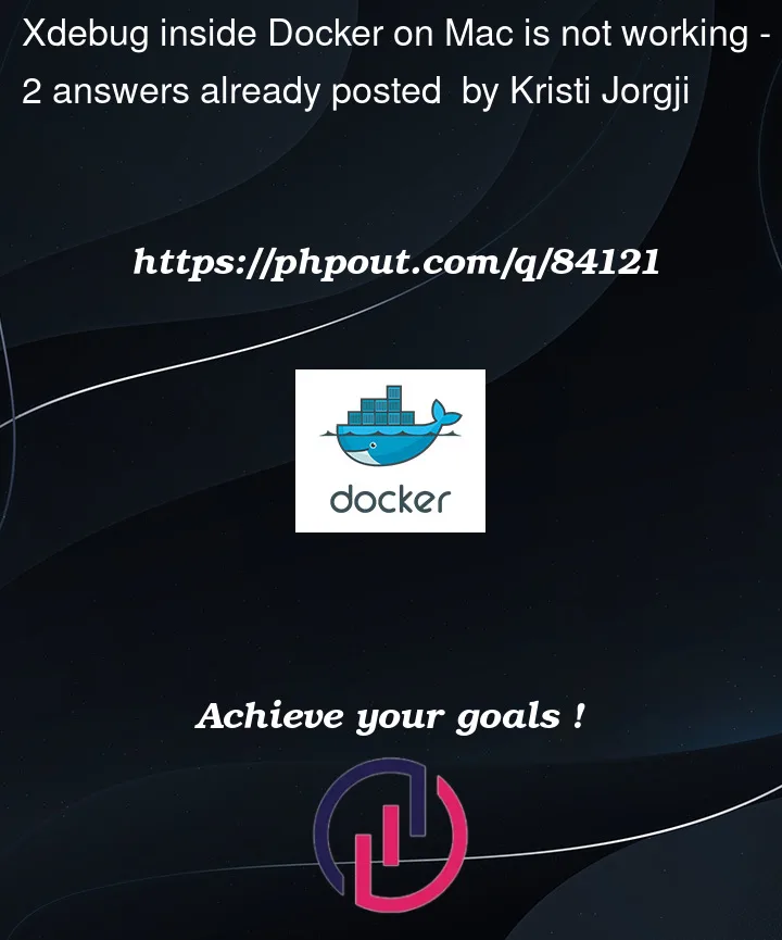 Question 84121 in Docker