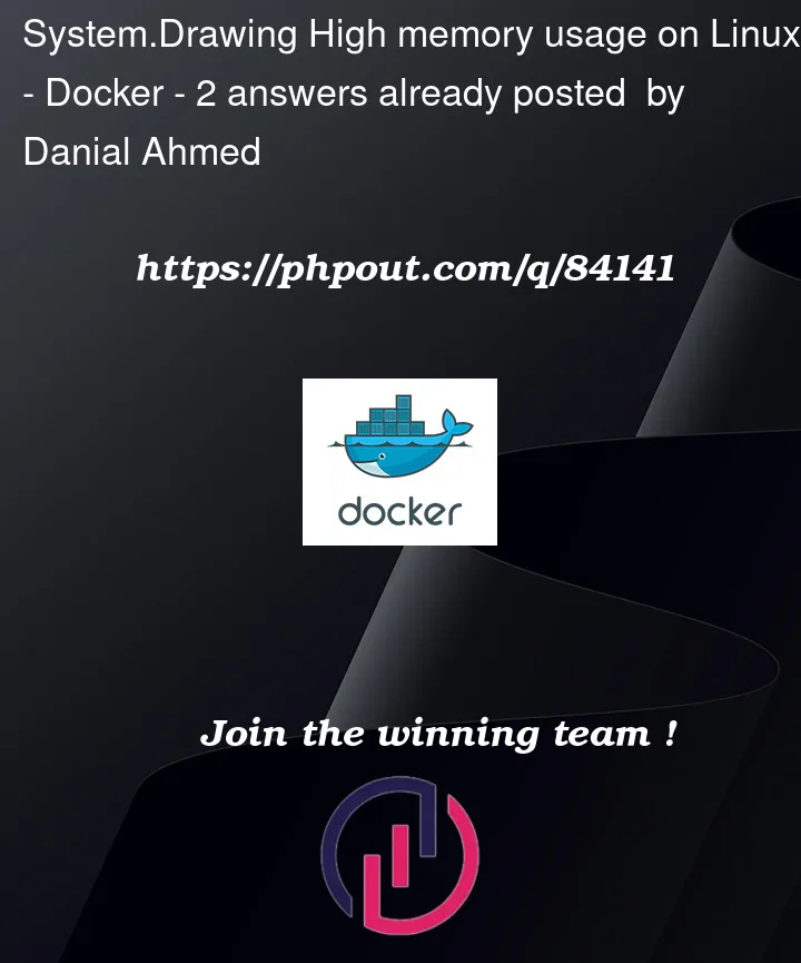 Question 84141 in Docker