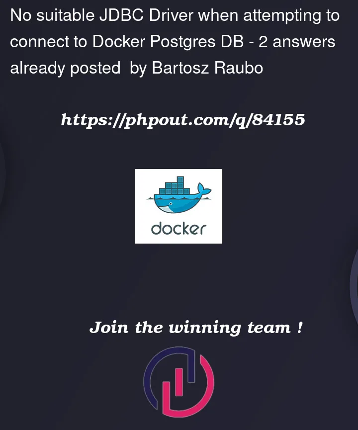 Question 84155 in Docker